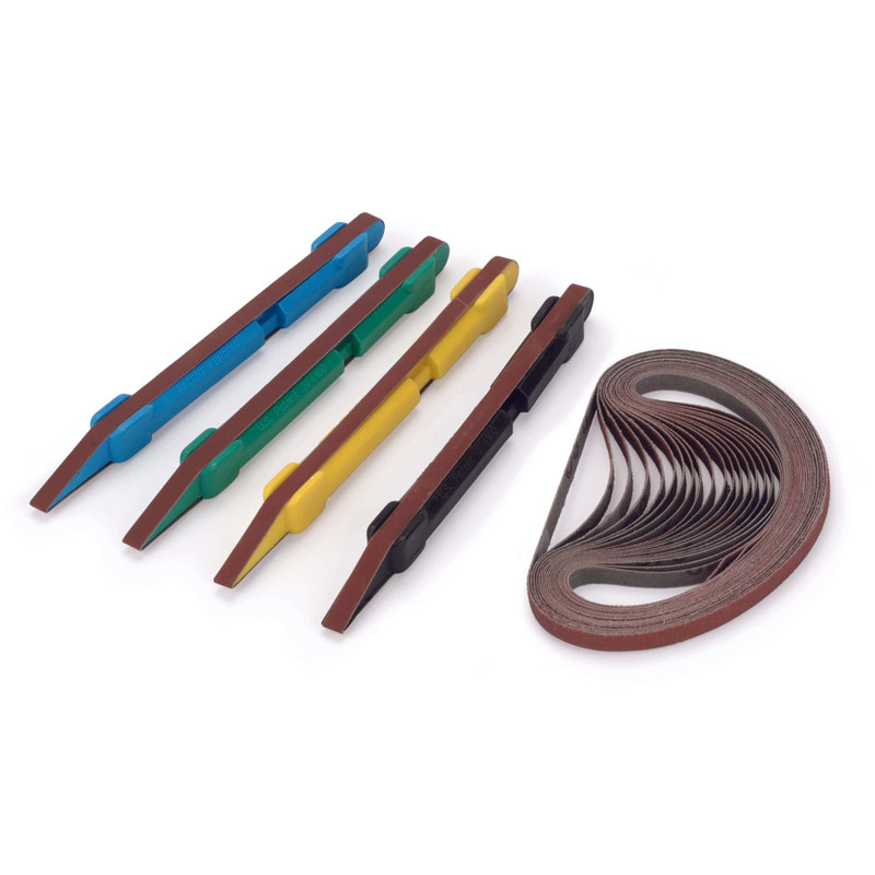 Sanding Stick Kit - 24 Piece - Grit:Assorted - Fine